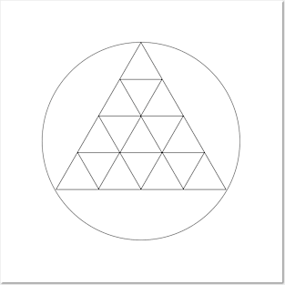 Sierpinski triangle Posters and Art